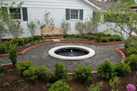 Hardscaping walkway and patio